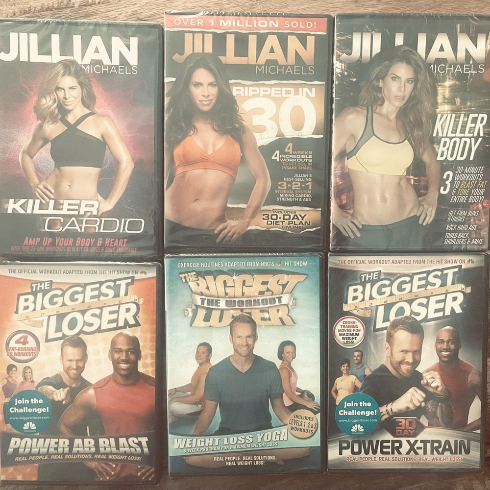 Adidas Fitness DVD Collection with Various Workouts
